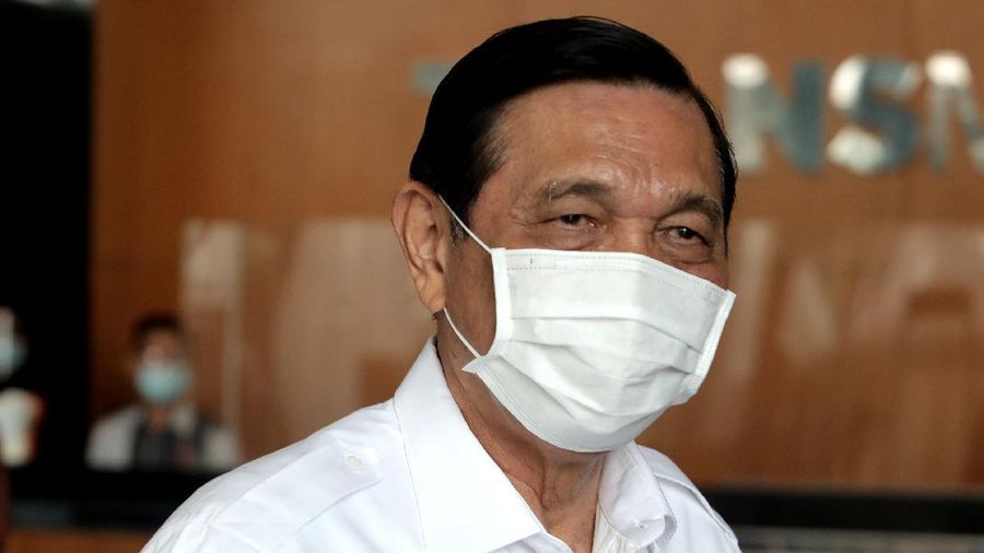 Luhut Binsar Pandjaitan. (CNBC Indonesia/Muhammad Sabki)