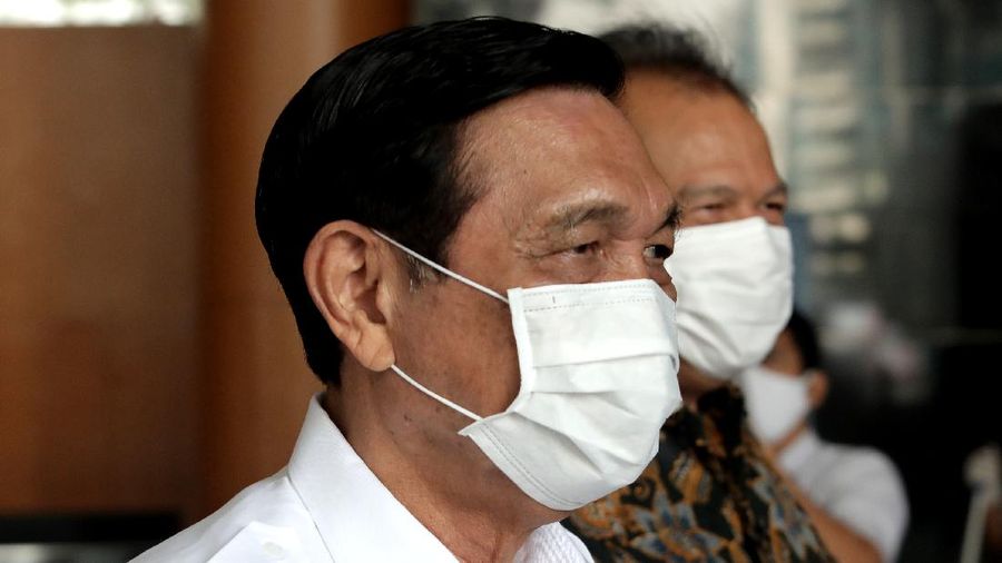 Luhut Binsar Pandjaitan. (CNBC Indonesia/Muhammad Sabki)