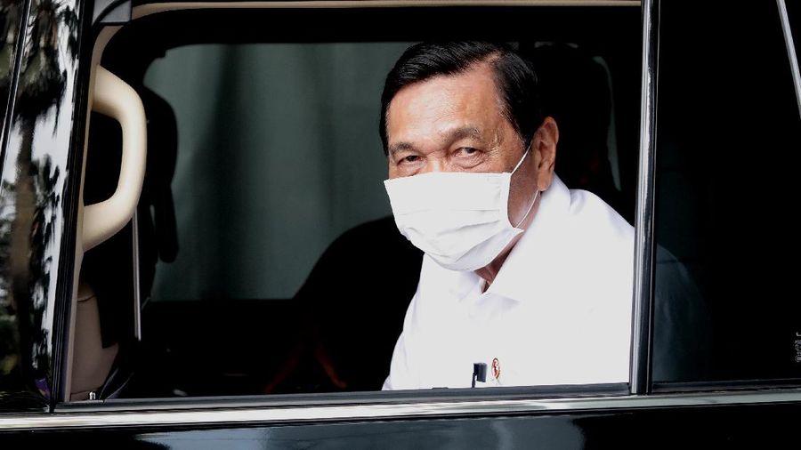 Luhut Binsar Pandjaitan. (CNBC Indonesia/Muhammad Sabki)