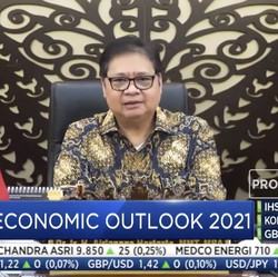 Airlangga Hakul Yakin Target PDB 5% Tercapai di 2021