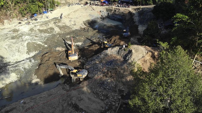 Polda Lampung Tetapkan 14 Orang Jadi Tersangka Tambang Emas Ilegal