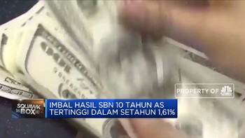 Imbal Hasil Obligasi AS Terus Hantui Wall Street