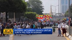 Inggris Jatuhkan Sanksi Untuk Junta Militer Myanmar