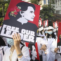 Sadis, Junta Myanmar Hukum Aung San Suu Kyi 26 Tahun Penjara