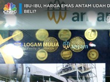 Ibu-ibu, Harga Emas Antam Sudah Drop 13% Lho, Beli?