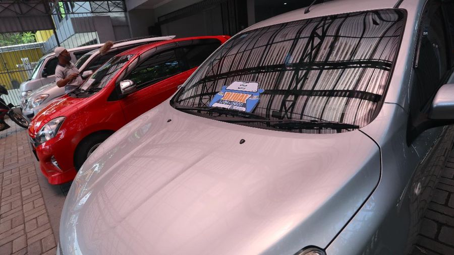 Penjualan Mobil Bekas. (CNBC Indonesia/Andean Kristianto)
