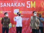 Blusukan di Jogja, Presiden Jokowi Tinjau Vaksinasi Massal