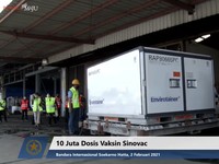 Top! RI Sudah Miliki 38 Juta Dosis Vaksin Sinovac