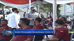 19.900 Pedagang Divaksinasi Covid-19