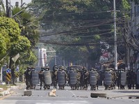 Tolak Perintah Junta, 3 Polisi Myanmar Cari Suaka ke India