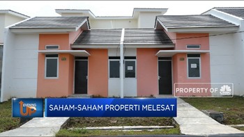 Saham-Saham Properti Melesat