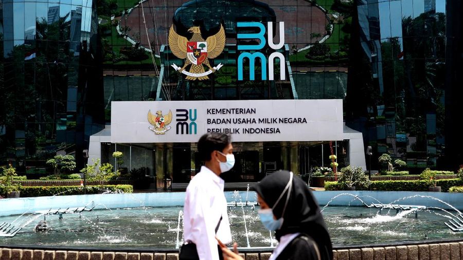 Badan Usaha Milik Negara (BUMN). (CNBC Indonesia/Muhammad Sabki)