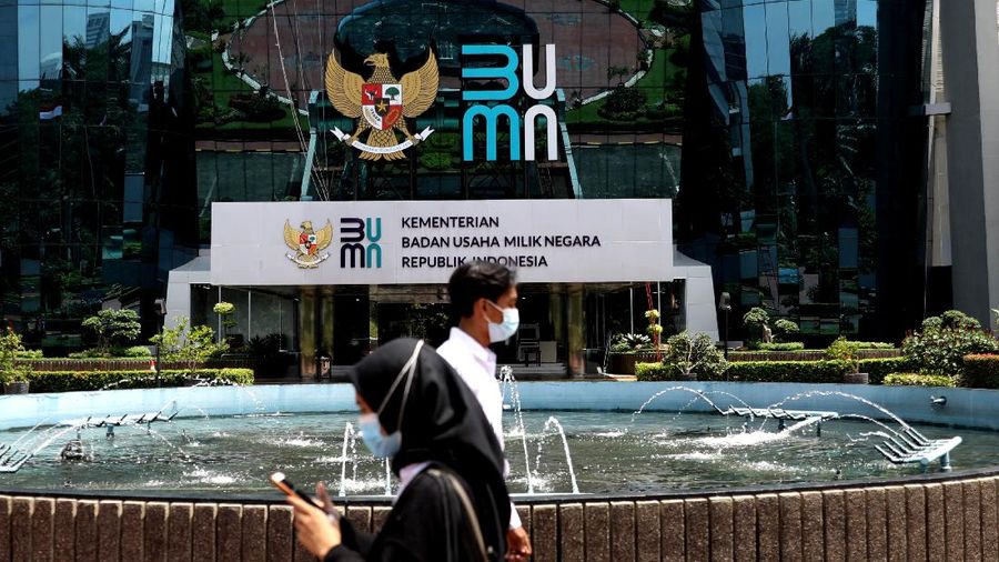 Badan Usaha Milik Negara (BUMN). (CNBC Indonesia/Muhammad Sabki)