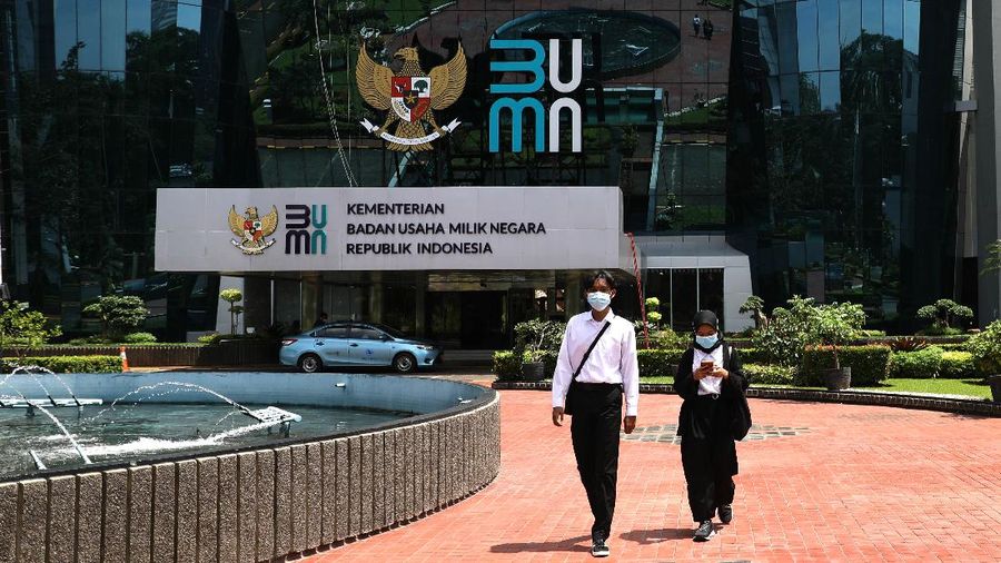 Badan Usaha Milik Negara (BUMN). (CNBC Indonesia/Muhammad Sabki)