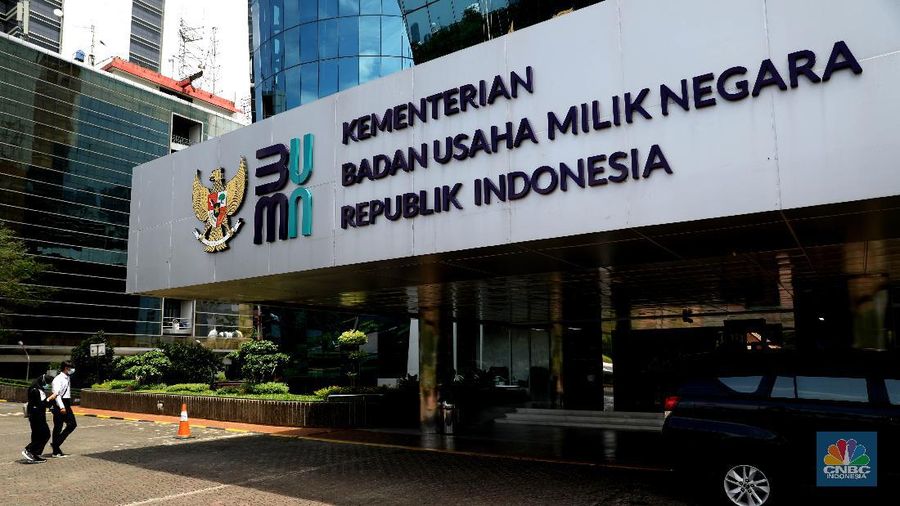 Badan Usaha Milik Negara (BUMN). (CNBC Indonesia/Muhammad Sabki)