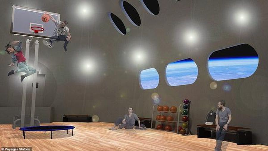 Hotel luar angkasa pertama rencananya akan mulai beroperasi pada 2027. (Dok: Voyager Station)