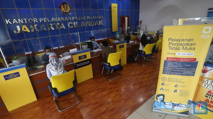 Kantor Pajak. (CNBC Indonesia/Andrean Kristianto) Kantor Pajak. (CNBC Indonesia/Andrean Kristianto)