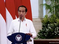 Warning Jokowi: RI Peringkat Tertinggi Negara Rawan Bencana