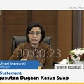 Sri Mulyani: Dugaan Suap PNS Pajak Terjadi Awal Tahun 2020