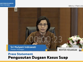 Sri Mulyani: Dugaan Suap PNS Pajak Terjadi Awal Tahun 2020