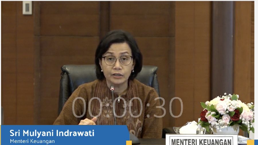 Press statement pengusutan dugaan kasus suap, Rabu (3/3/2021). (Tangkapan layar Kementerian Keuangan)