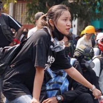 Perpisahan untuk Deng Jia Xi, Milenial 'Mortir' Demo Myanmar