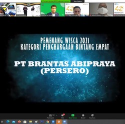 Brantas Abipraya Raih Penghargaan K3L Tingkat Dunia