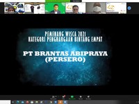 Brantas Abipraya Raih Penghargaan K3L Tingkat Dunia