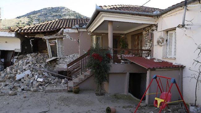 Gempa Magnitudo 6 Guncang Yunani, Terasa sampai Mesir