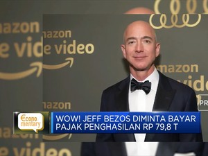 Jeff Bezos Diminta Bayar Pajak Penghasilan Rp 79,8 Triliun