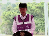 Jokowi Resmikan Bendungan 'Mampir Dulu' Cegah Banjir Banten