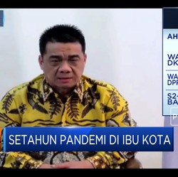 Setahun Pandemi DKI Jakarta, Ini Evaluasi Wagub Ahmad Riza