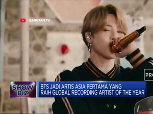 BTS Raih IFPI Global Recording Artist Of The Year 2020