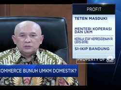 e-Commerce Bunuh UMKM Lokal? Ini Kata Teten Masduki