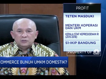 e-Commerce Bunuh UMKM Lokal? Ini Kata Teten Masduki