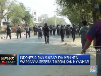 Indonesia & Singapura Minta Warganya Tinggalkan Myanmar