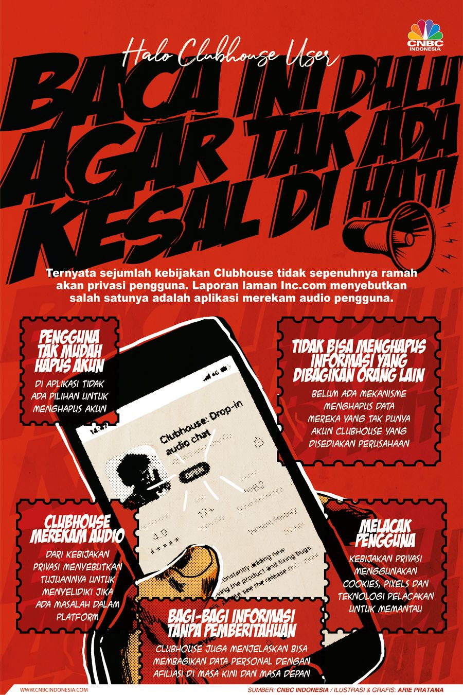 Infografis: Halo Clubhouse User, Baca Ini Dulu Agar Tak Ada Kesal di Hati Infografis: Halo Clubhouse User, Baca Ini Dulu Agar Tak Ada Kesal di Hati
