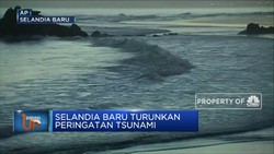Selandia Baru Turunkan Tingkat Ancaman Tsunami