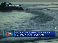 Selandia Baru Turunkan Tingkat Ancaman Tsunami