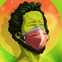 Varian Baru Cepat Menular, Warga Diimbau Pakai Masker Dobel
