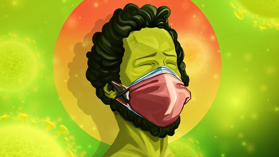 INFOGRAFIS, Pro-Kontra Masker Double Efektif Blokir Covid-19?