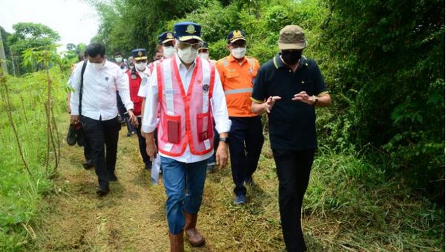 Budi Karya Sumadi tinjau titik pembangunan Stasiun Jatake