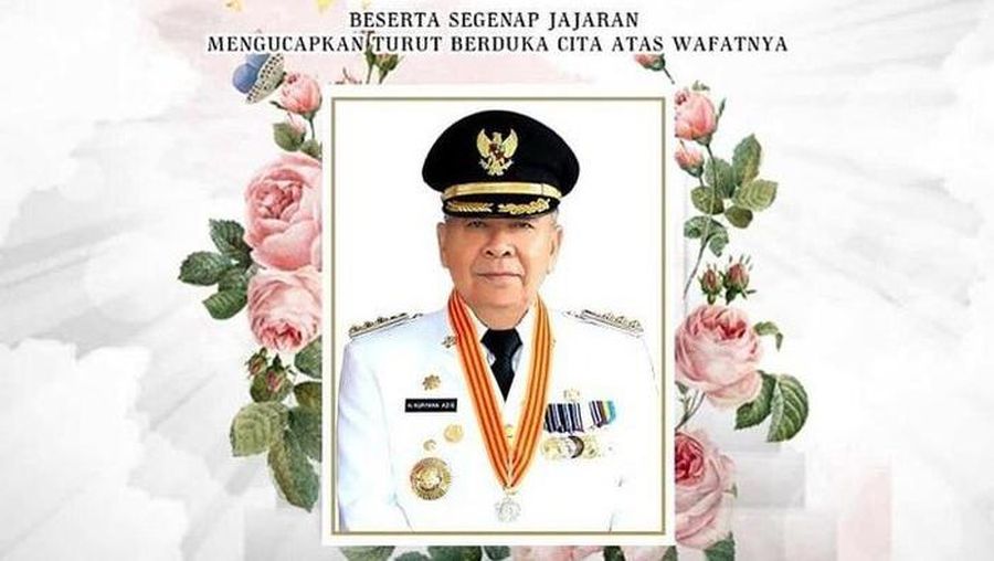 Bupati Ogan Komering Ulu (OKU) Kuryana Aziz meninggal dunia. (Dok. Instagram Pemkab OKU)