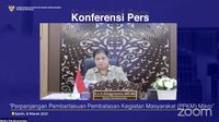 Resmi! PPKM Mikro Diperpanjang Hingga 22 Maret 2021