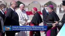Paus Fransiskus Akhiri Kunjungan Bersejarah di Irak