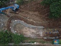 Intip Proyek Embung Pengendali Banjir Kemayoran Jakarta