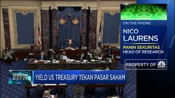 Yield US Treasury Tekan Pasar Saham, IHSG Ditutup Memerah