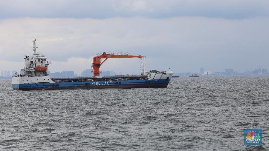 Ilustrasi Tol laut. (CNBC Indonesia/Andrean Kristianto)