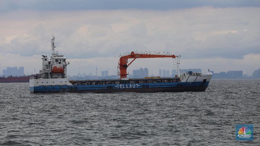 Ilustrasi Tol laut. (CNBC Indonesia/Andrean Kristianto)
