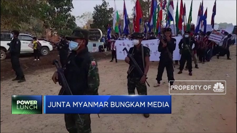 Junta Myanmar Bungkam Media